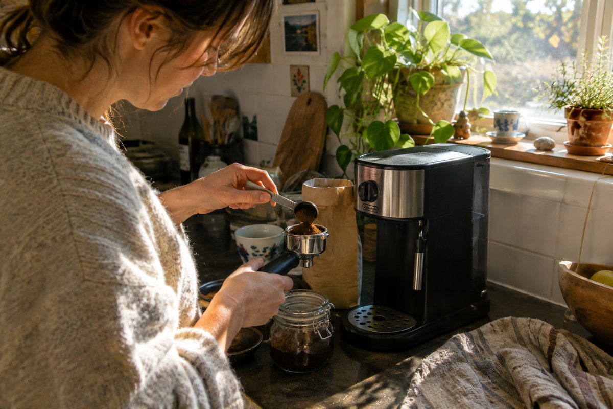 Natürliches Espresso Setup